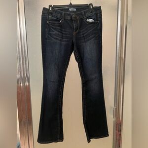 Mudd Dark Wash Boot Cut Jeans